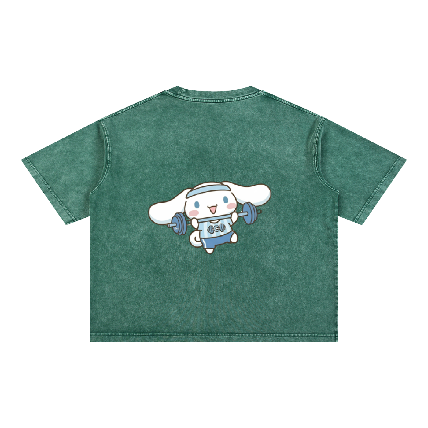 Mineral Wash Boxy Cotton T-Shirt