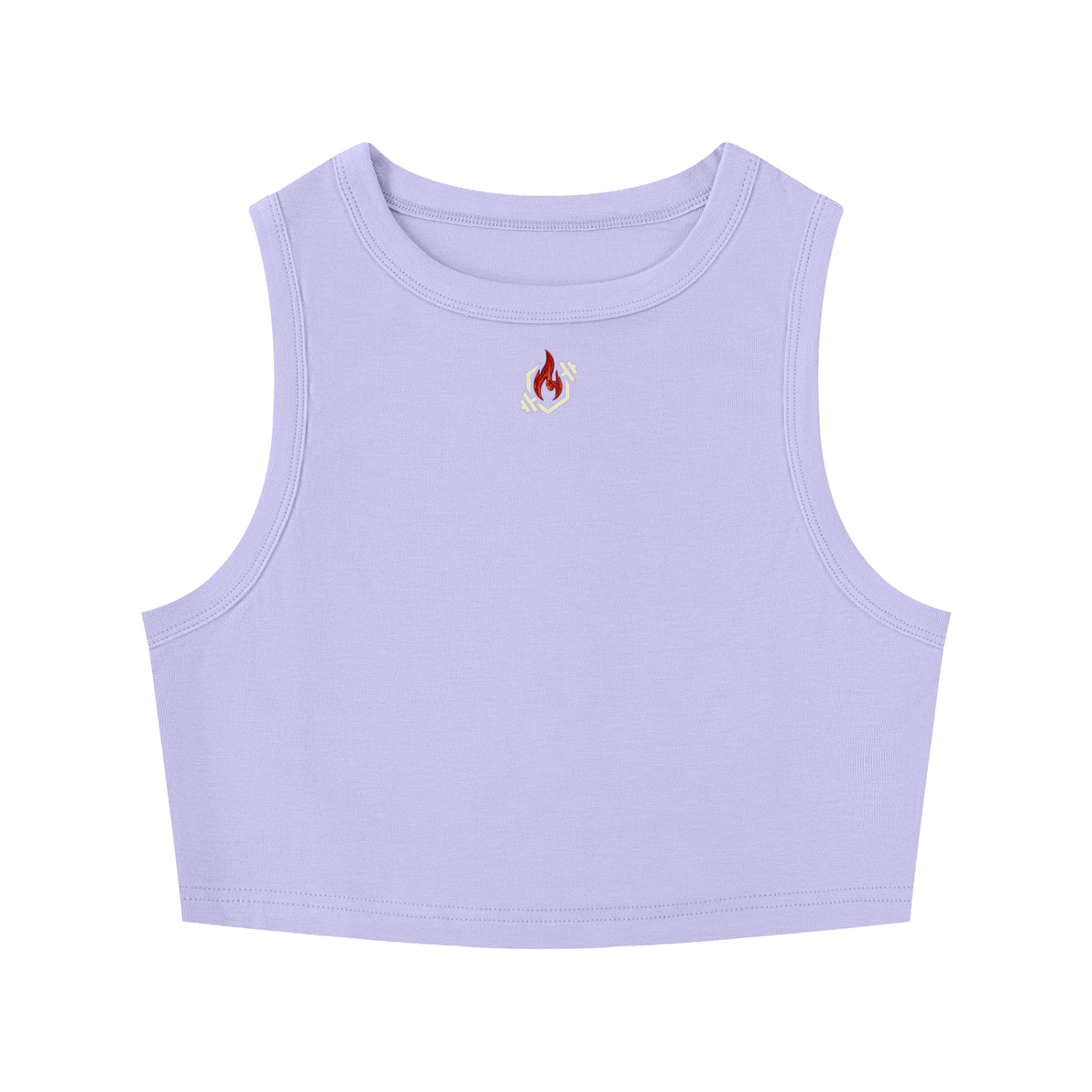 Women's Tight Crewneck Crop Tank Top
