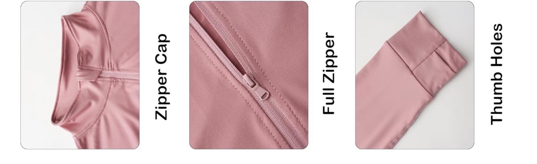 Zip-up training jackets