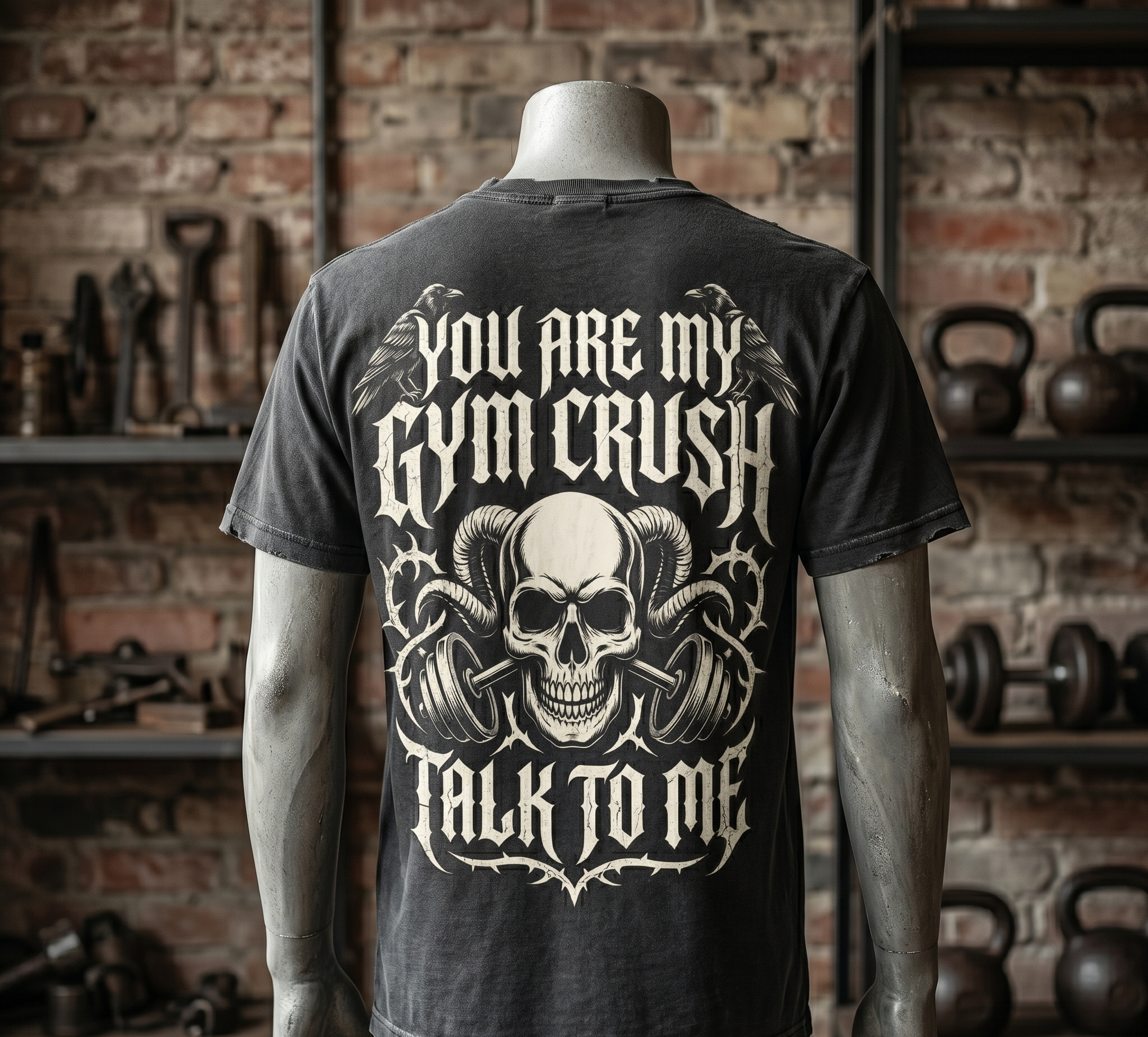 Vintage Washed Frayed Edge T-Shirt