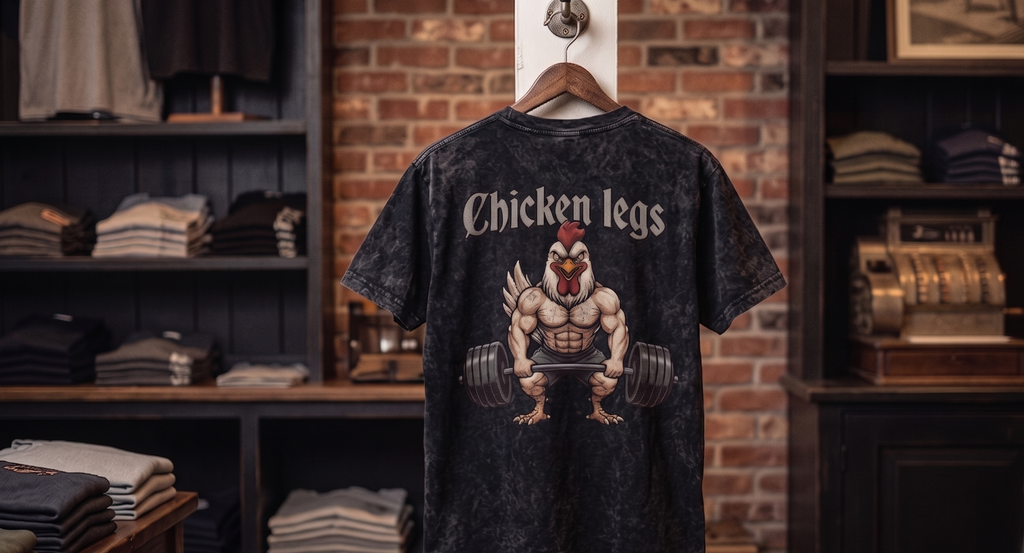 Camiseta vintage 100% algodón