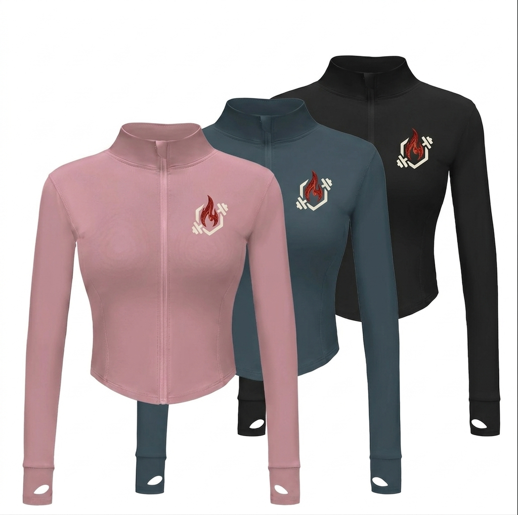 Zip-up training jackets